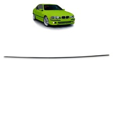 Heck Spoiler Lippe Sport Schwarz glanz + 3M für BMW 5er (E39) Limousine ab 95-04