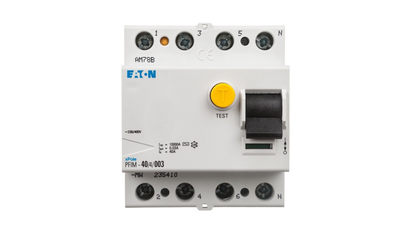 4P 40A 0.03A Differential Current Switch Type AC PFIM 235410