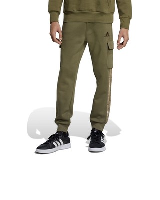  Adidas Herren Anzug Hose Pants M SEA AOP Olivgrün Baumwolle 