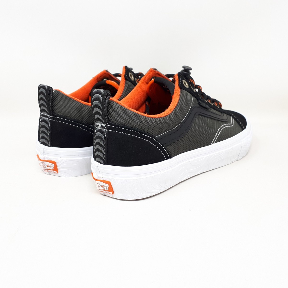 ❤Vans X Spitfire Men\'s Black/Flame Athletic Wheels Skate Old Skool Shoe Size 7.5 Vans X Spitfire Wheels Skate Old Skool Shoe en Black / Flame  main image 3