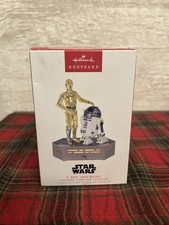 Hallmark Keepsakes Star Wars A New Hope C-3PO and R2-D2 Ornament