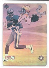 Jerry Rice Upper Deck Comic Ball Hologram