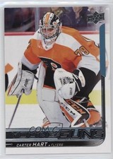 2018-19 Upper Deck Young Guns Carter Hart #491 7lt