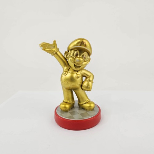 Gold Super Mario - Nintendo Amiibo Super Mario Bros. Series - Loose Figurine