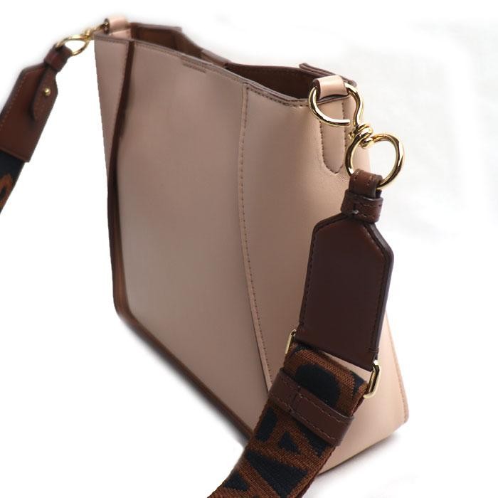STELLA MCCARTNEY Bag: Logo Mini Crossbody 700073 Pink Beige w/dust