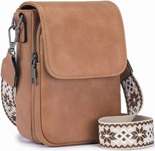 Small Phone Shoulder Bag PU Leather Women's Cross body Bags Handbag Card Slots