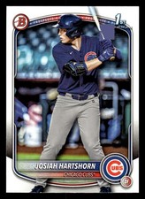 2025 Bowman Draft #BD-21 Josiah Hartshorn Chicago Cubs