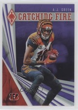 2019 Panini Phoenix Catching Fire Purple /149 AJ Green #19 1u6