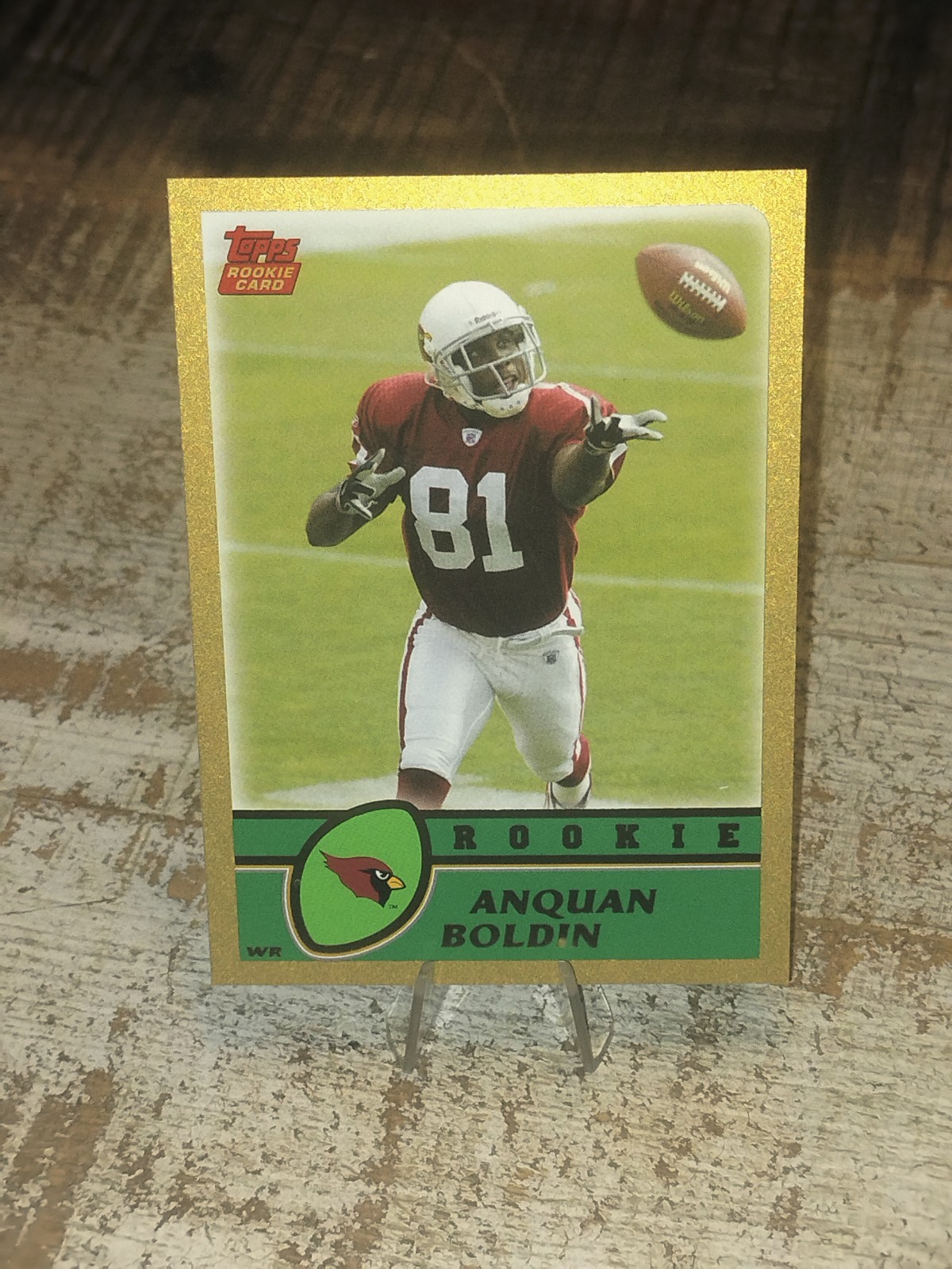 2003 Topps Anquan Boldin RC Gold # 419/499 Cardinals Rookie