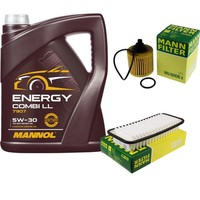 Mann Inspektionspaket Mannol Energy 5W-30 FüR Daihatsu Sirion 1.0 Subaru Justy