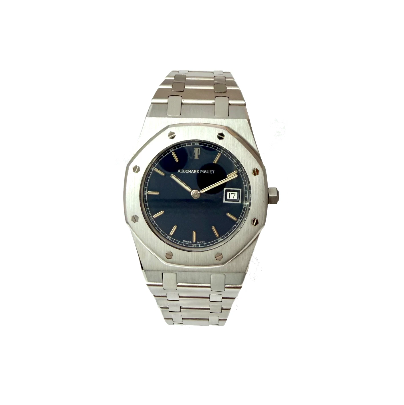 Audemars Piguet — Audemars Piguet Royal Oak Medium 33mm RARE DARK BLUE DIAL 56175ST