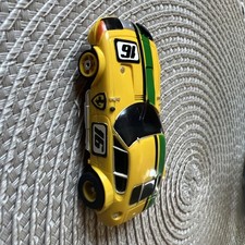 Vtge AURORA AFX G-PLUS FERRARI DAYTONA SCALE SLOT CAR YELLOW 16 Untested