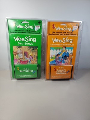 1982 Wee Sing Silly Songs 1977 Childrens Song Fingerplays Book And