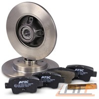 Bremsscheiben Voll Ø268 + BremsbelÄGe Hinten FÜR Citroen C4 1 Picasso + Grand