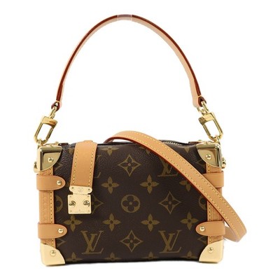LOUIS VUITTON LV GHW Side Trunk PM 2 Way Shoulder Bag M46815 Monogram Brown