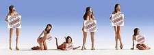 Noch Nude Women Models - HO Scale Model Railr...