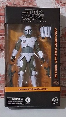 Hasbro 2024 Star Wars Black Series 42 Imperial Armored Commando 6'' Figure New