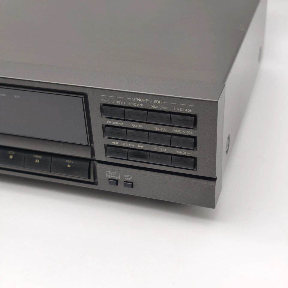 Technics SL-PG320A CD-Player | Revidiert | Anthrazit | MASH DAC | Zustand GUT! - Bild 4 von 4