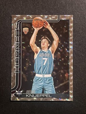 2025-26 Topps Flagship Basketball Kon Knueppel #204 Crackleboard Foil (RC) 