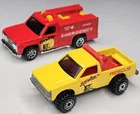 Hot Wheels Blackwall Lot Of 2 Baywatch Chevy S10 Truck Vintage