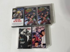 Lot of 5 New Kids On The Block Cassette Tapes Hangin Tough Step By Step