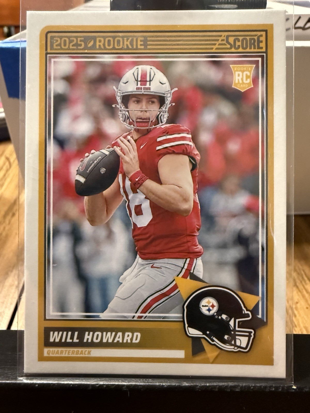 2025 Score - Rookies Will Howard #3 (RC)