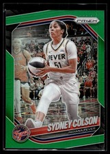 Sydney Colson 2025 Panini Prizm WNBA Green Prizm Card #1