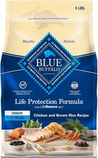 Blue Buffalo Life Adult Chicken & Brown Rice Recipe Dry Dog Food, 5-lb bag 5.70 per pound