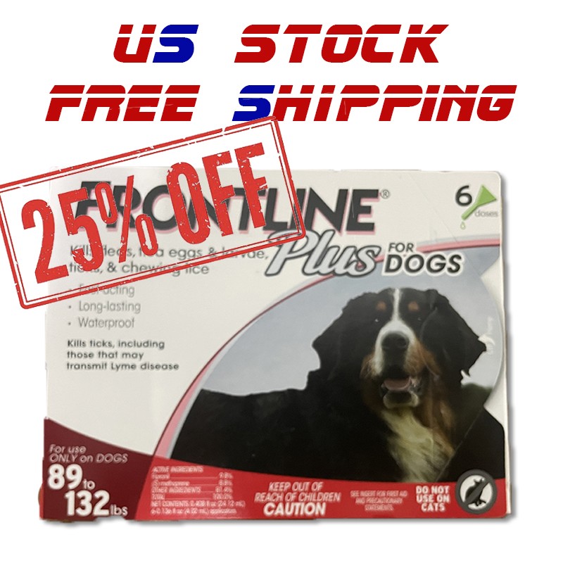 For Large Dogs 89-132 Lbs ,6 DOSES ,BRAND NEW, SEALED,US Stock,Exp 02/2028+