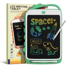 LCD Writing Tablet for Kids, 12 Inch Colorful Doodle Board Drawing Pad, Erasa...