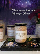 Midnight Forest Herbal Infused Bath Salt 12oz