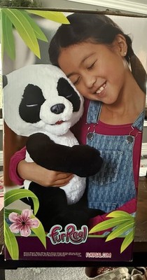 FurReal E85935S1 Plum The Curious Panda Bear Plush Toy for sale