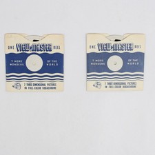 Lot of 2 View-Master Holland Reels 1953 Vintage 1900 and 1901