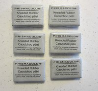 6 Large Sanford Design Prismacolor Premier Kneaded Rubber Art Erasers 70531 6 Large Sanford Design Prismacolor Premier Kneaded Rubber Art Erasers 70531