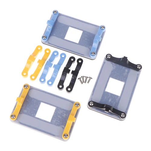 1 Set Mounting Bracket For AM4 AM5 Metal Backplane Original Iron Universal Base