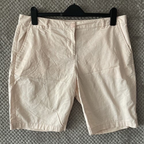 DOROTHY PERKINS PINK SHORTS WOMENS SIZE UK 14 100% COTTON