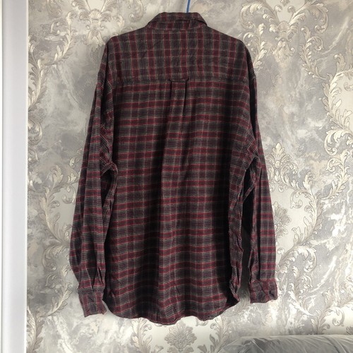 Vintage Eddie Bauer Flannel Lumberjack Long Sleeve Check Plaid Shirt XL (328) - Picture 7 of 11