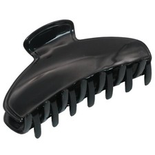 Parcelona French Basic Medium 3 1/2" Celluloid Claw Clips with Tight Spring G...