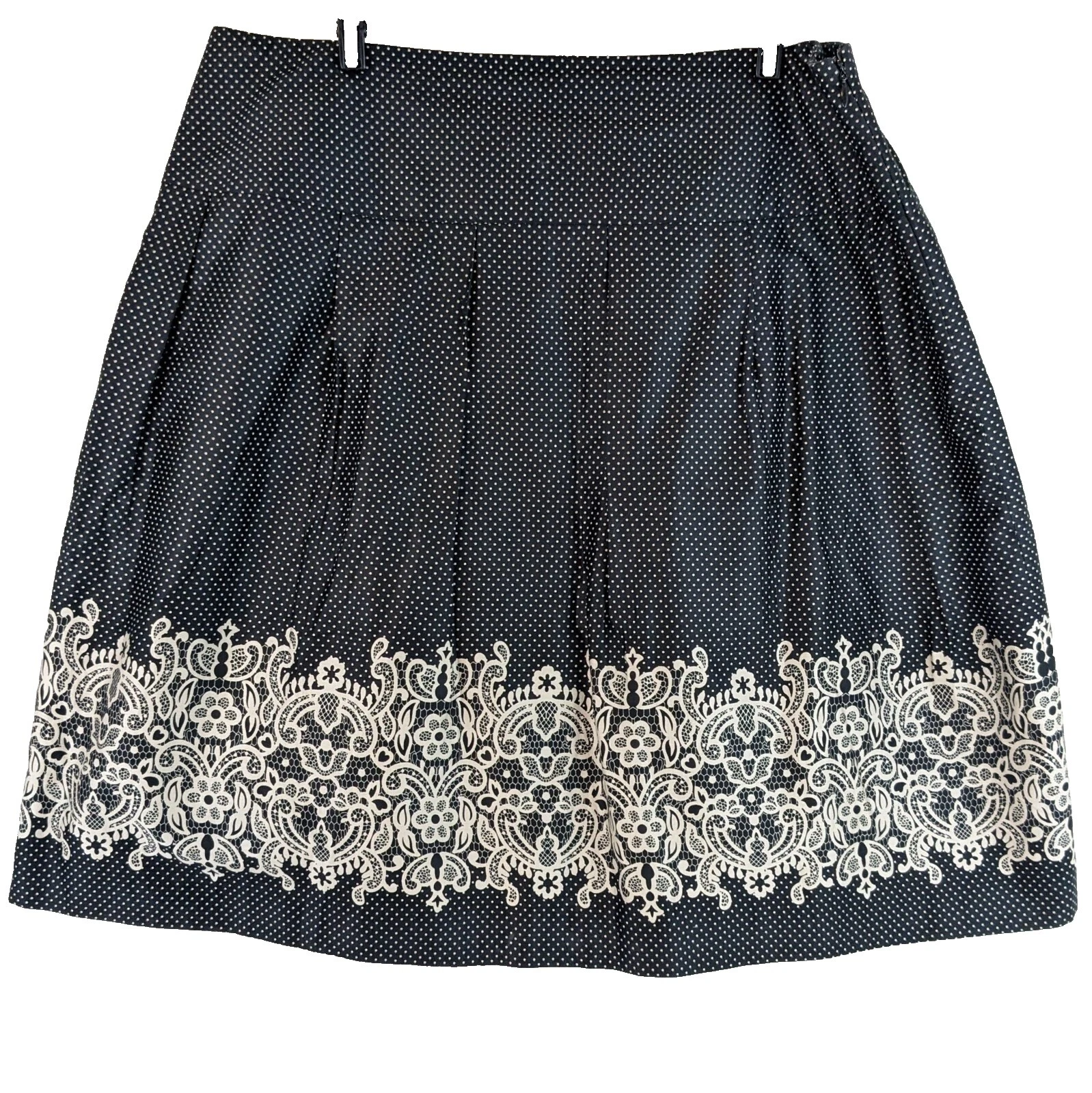 Bolinhas de algodão plissada Saias femininas