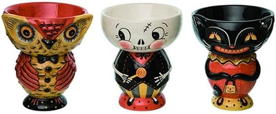Transpac Imports - Johanna Parker - Candy Bowl Buddy Set of 3 - R0014