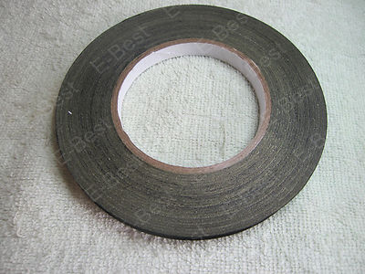 6mm x 30m Black Insulating Acetate Cloth Adhesive Tape PC Electric Phone Repair