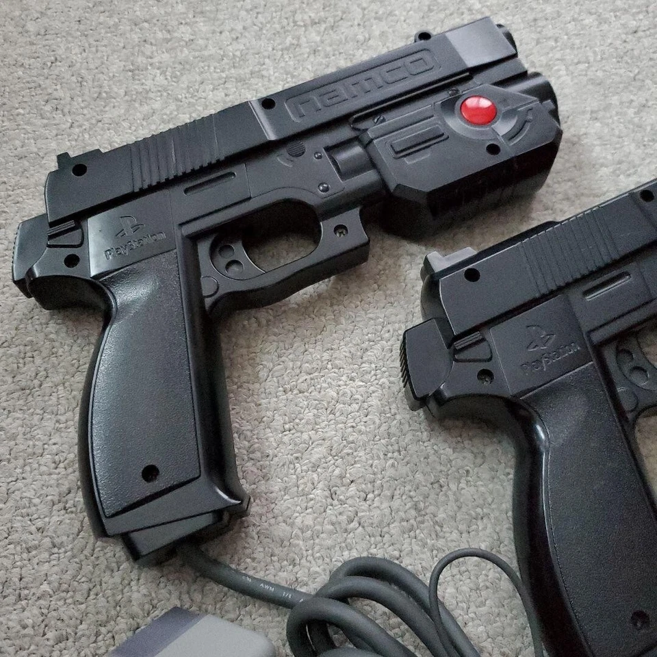 GunCon Light Gun Controller Namco NPC-103 Lot of 1~4 for PS1 Japan Used - Image 3 of 4