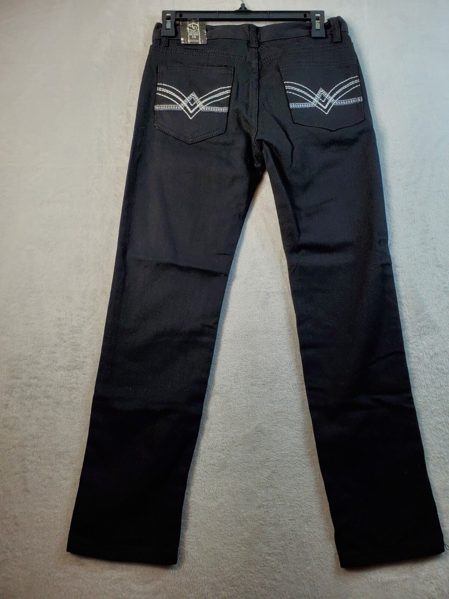 Uncut Denim Co. Jeans Womens Size 16 Black Denim 5-Pocket