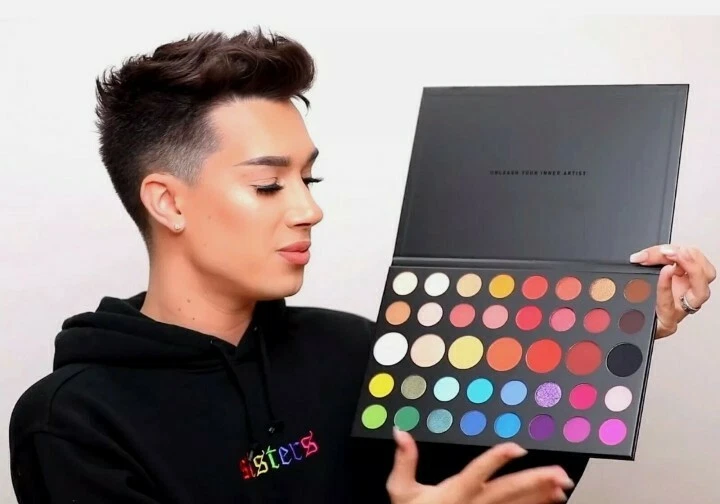 JAMES CHARLES x MORPHE ARTISTRY PALETTE LARGE NIB! 100% AUTHENTIC