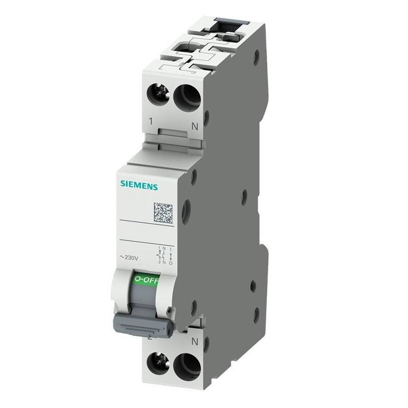 Lampada Spia Rossa LED Siemens 5TE5 800 1 Modulo 230V AC