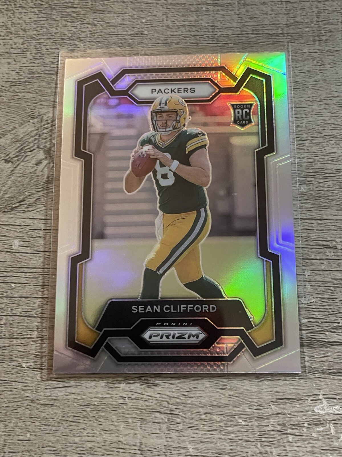 2023 Panini Prizm #338 Sean Clifford Silver Green Bay Packers