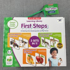 The Learning Journey First Steps Learning Library Animals Food Farm Puzzle Set