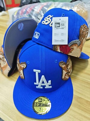 【新品未使用】LAドジャース×Jon Stan×NEWERA 59FFIFTY ALL NEW New Era Baby JON STAN x Vintage Blue Los Angeles
