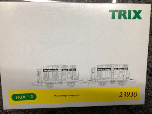 Trix H0 Wein-Transport-Set 23930 unbespielt in OVP | Zustand: Neu