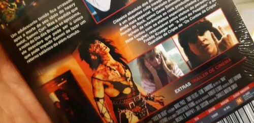 BRASIL DVD Trick Or Treat Heavy Metal do Horror + CD Soundtrack Ozzy Osbourne - Picture 9 of 12
